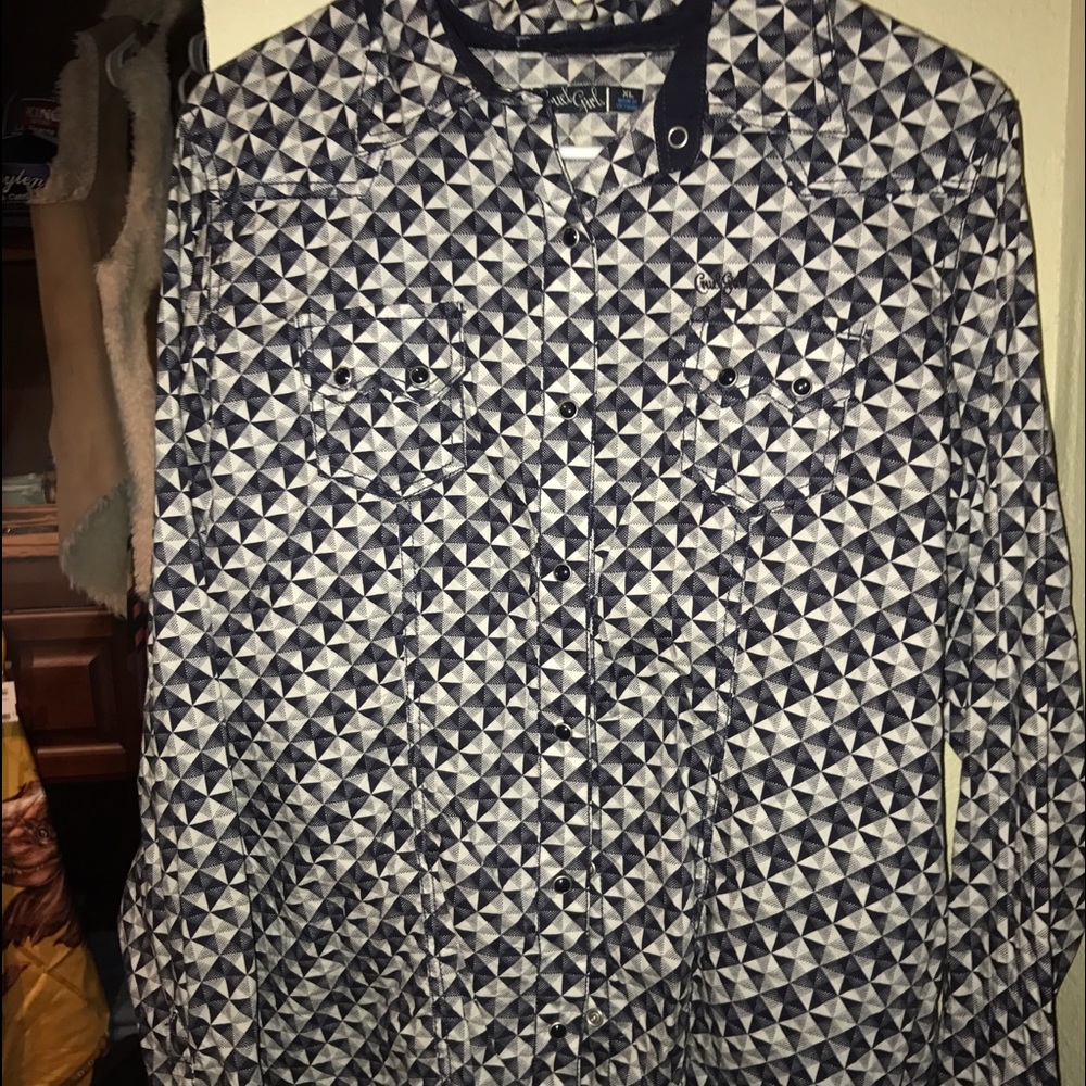 Cruel girl button up shirt