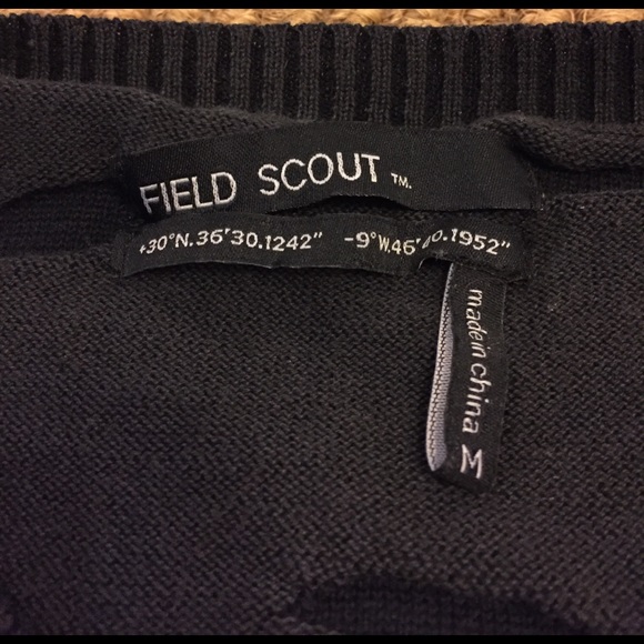 Field scout topography knit sweater - Picture 2 of 2