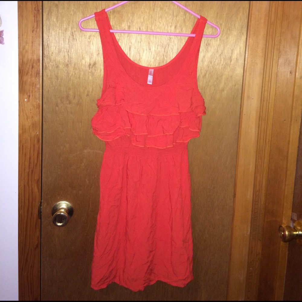 Red dress L
