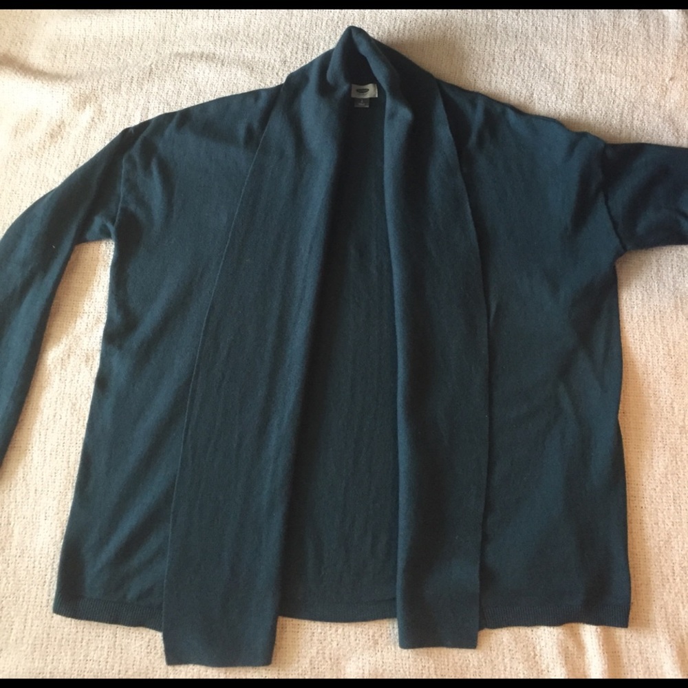 Old Navy Teal Cardigan Sweater