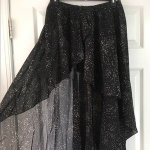 High low skirt