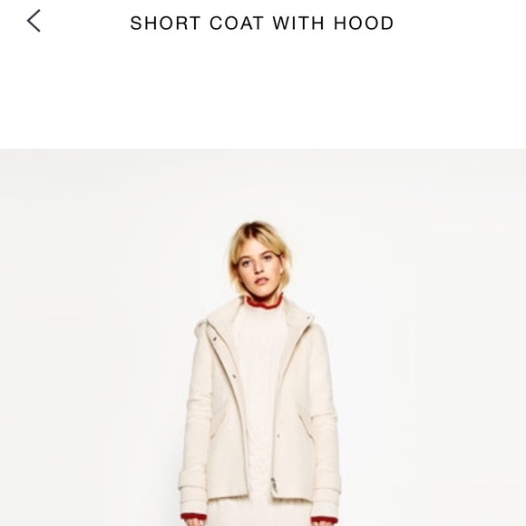 Short coat with hood - Picture 1 of 1