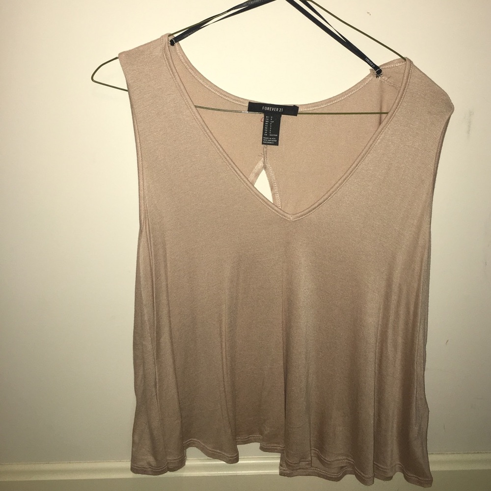 Tank Top with open back