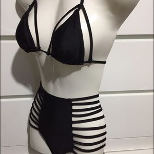 All black bikini