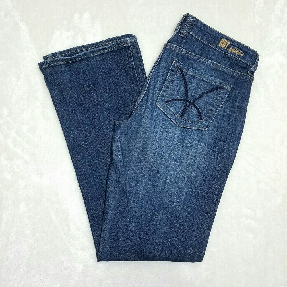 Kut from the Kloth Straight Leg Medium Wash C1