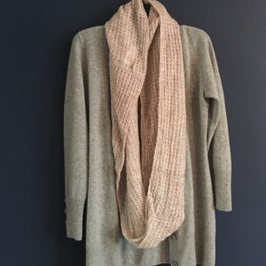 Beige infinity scarf Beige infinity scarf