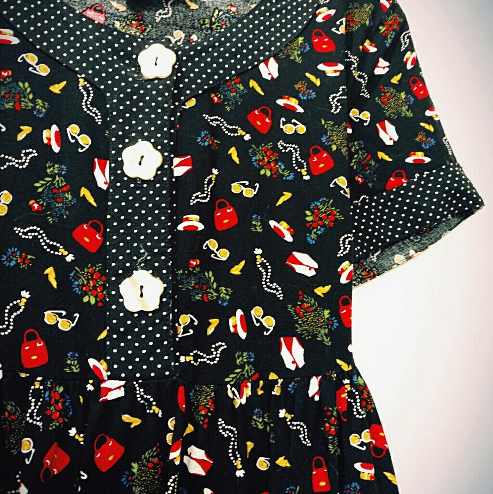 Super cute printed dress!