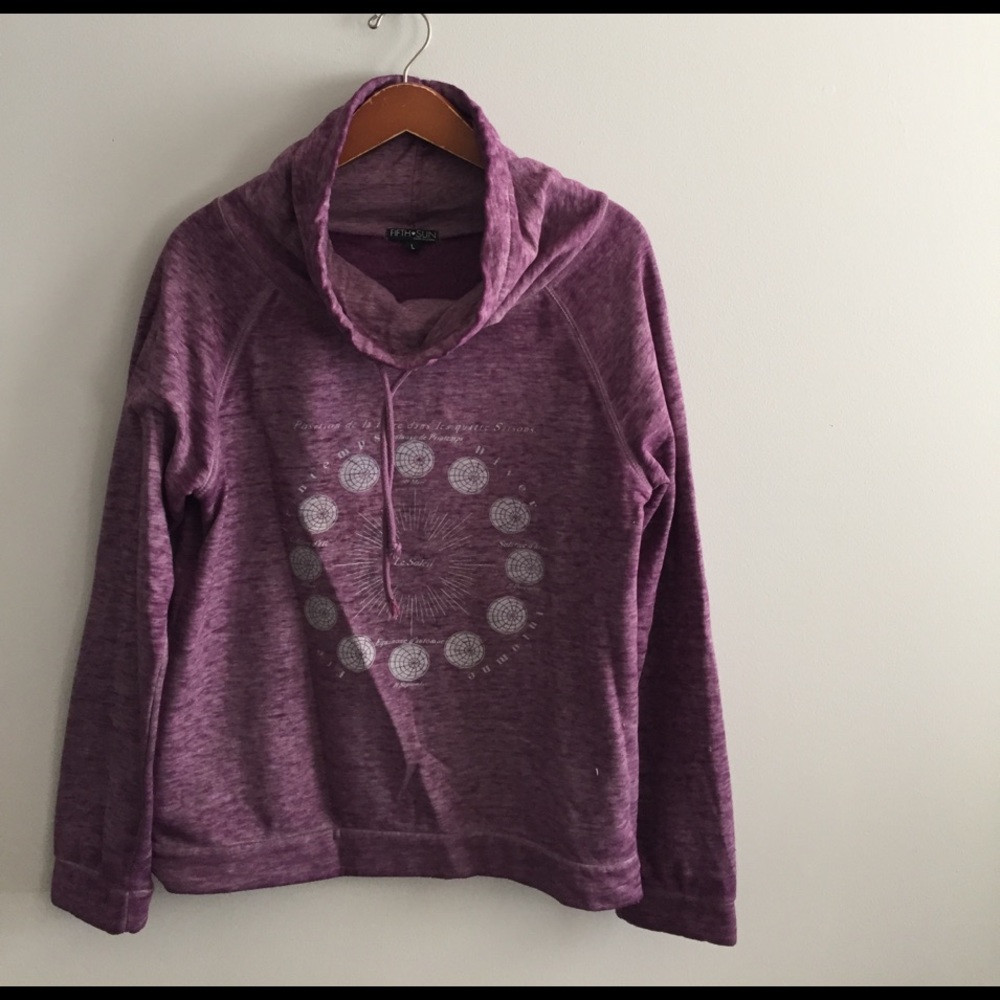 Purple super soft sweatshirt