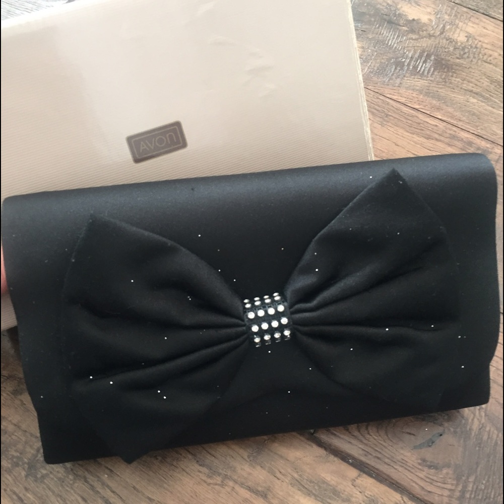 Black Bow clutch from Avon