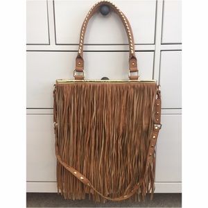 Steve Madden fringe handbag
