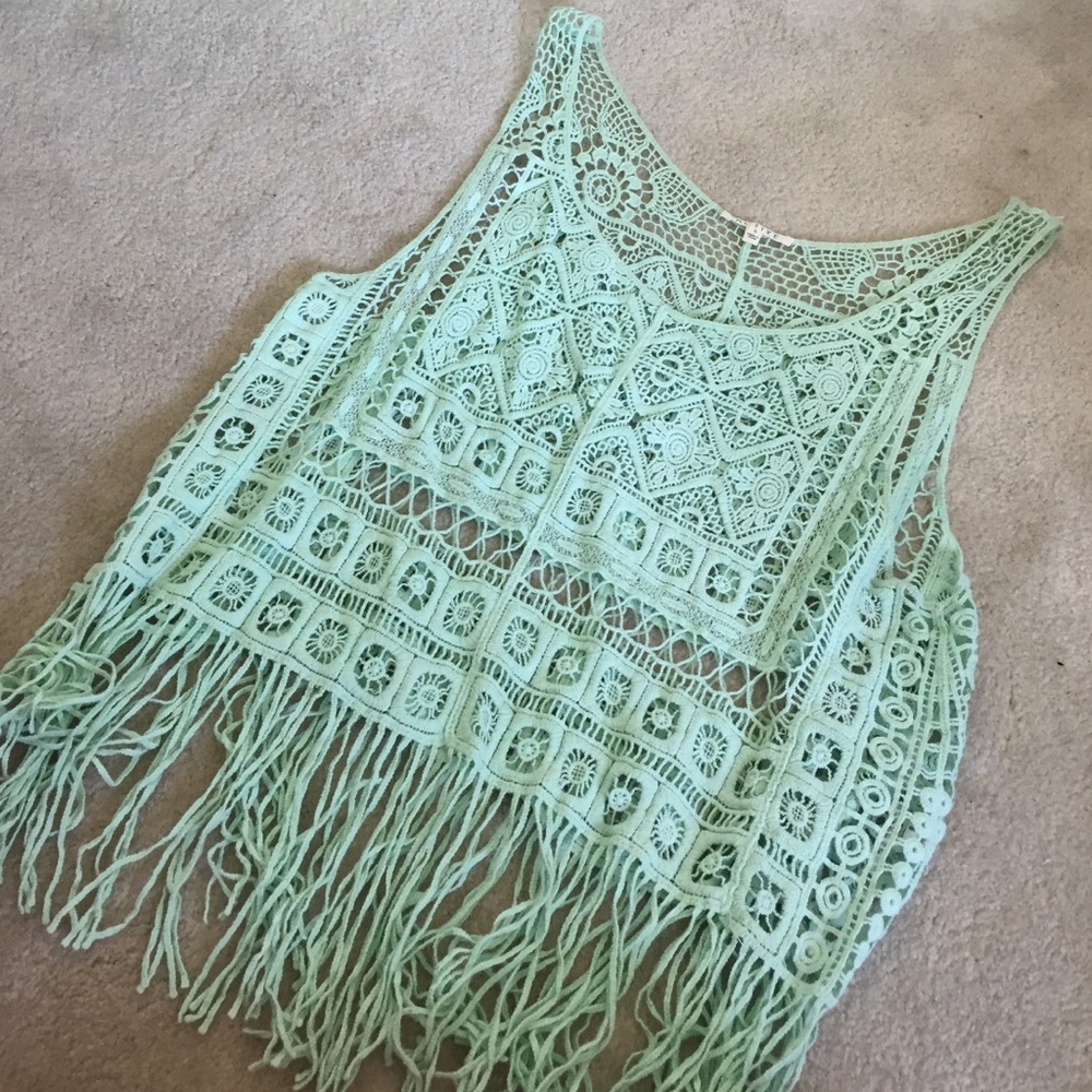 Floral/lace top
