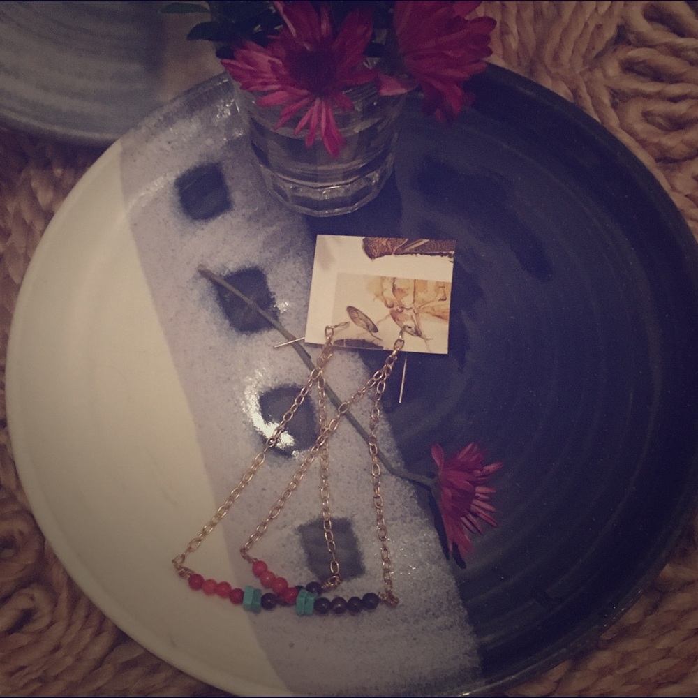 One-of-a-kind chandelier earrings