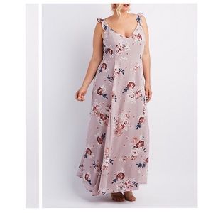 Plus Size Floral Maxi Dress