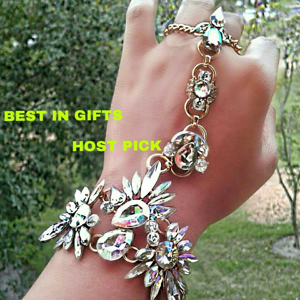 HP👏👏🔊☘New arrival☘🕪crystal AB bracelet