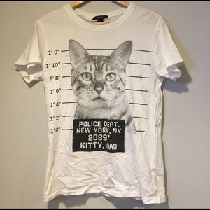 Graphic Cat Tee