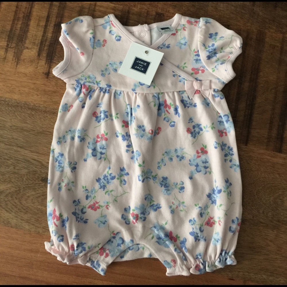 Janie and Jack Baby Girl's 0-3 months Onesie