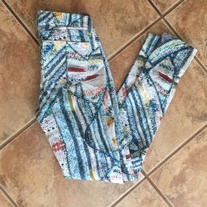 rag & bone Jeans - Hues of Blue and Coral Rag & Bone Jeggings rag & bone Jeans - Hues of Blue and Coral Rag & Bone Jeggings