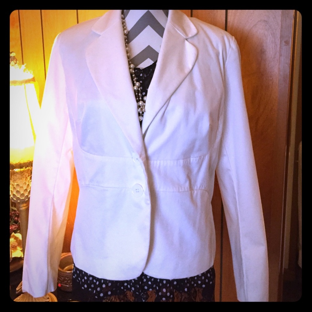 Worthington white Jacket/ Blazer