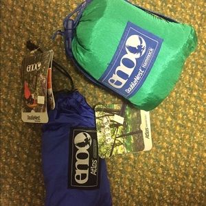 ENO "double nest" hammock and straps