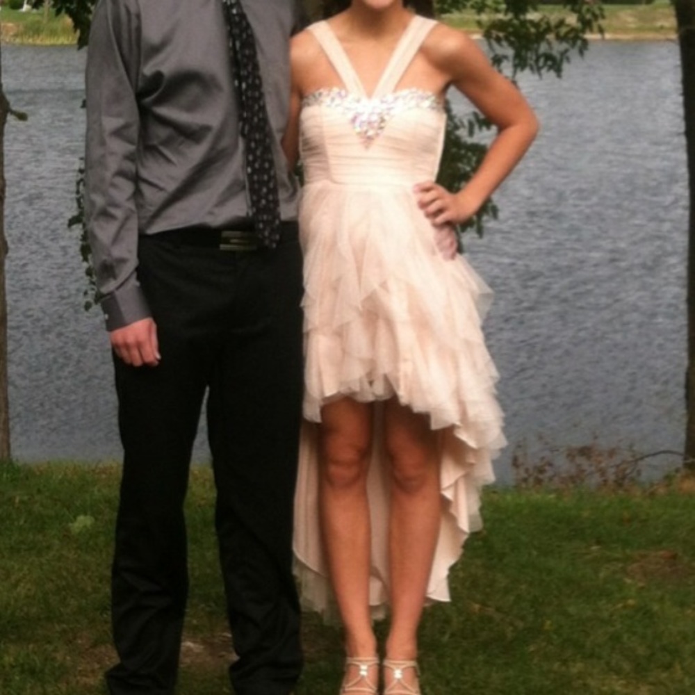 Peach Formal Dress