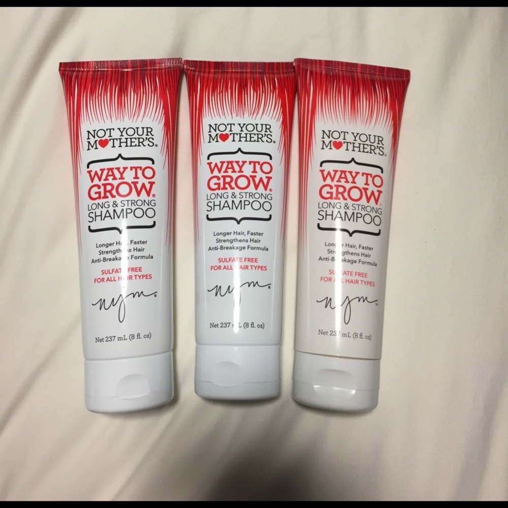 Not Your Mothers Way To Grow shampoo three-pack!