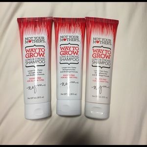 Not Your Mothers Way To Grow shampoo three-pack!