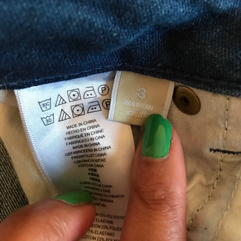 Michael Kors Skinny Jeans Size 8 - Picture 5 of 6