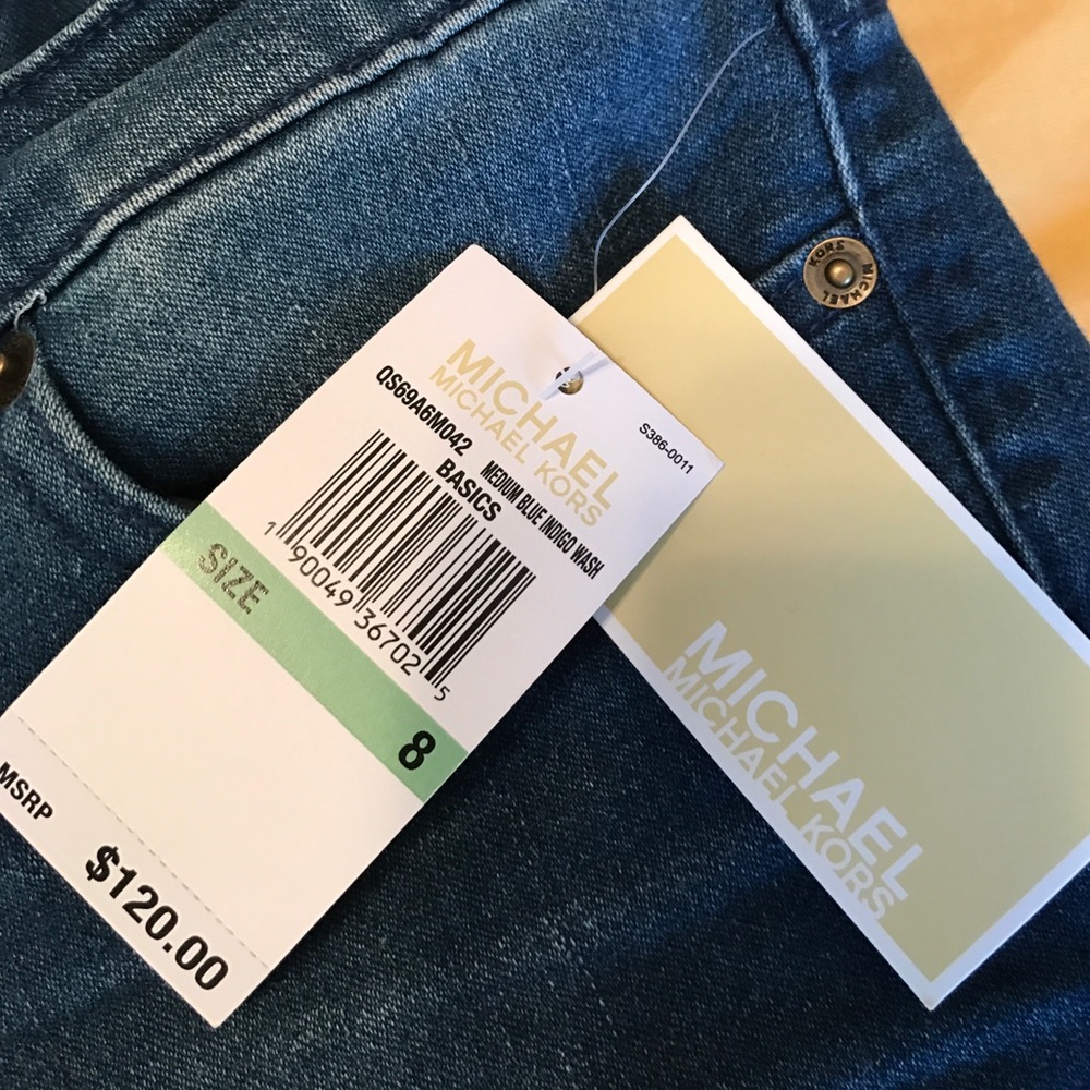 Michael Kors Skinny Jeans Size 8 - Picture 6 of 6