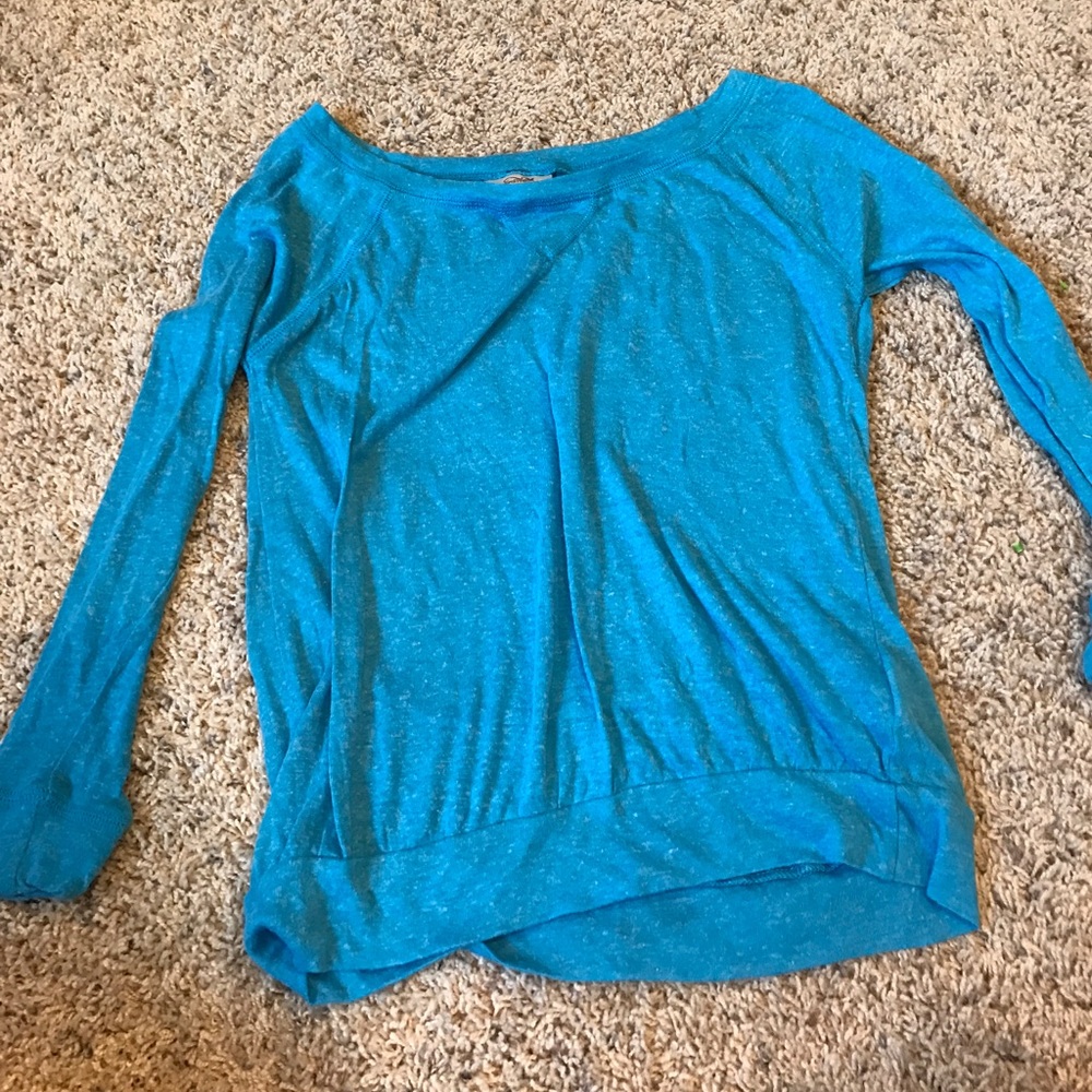 Off the shoulder long sleeve
