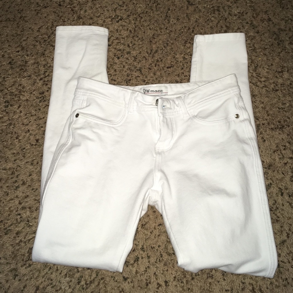 white skinnies