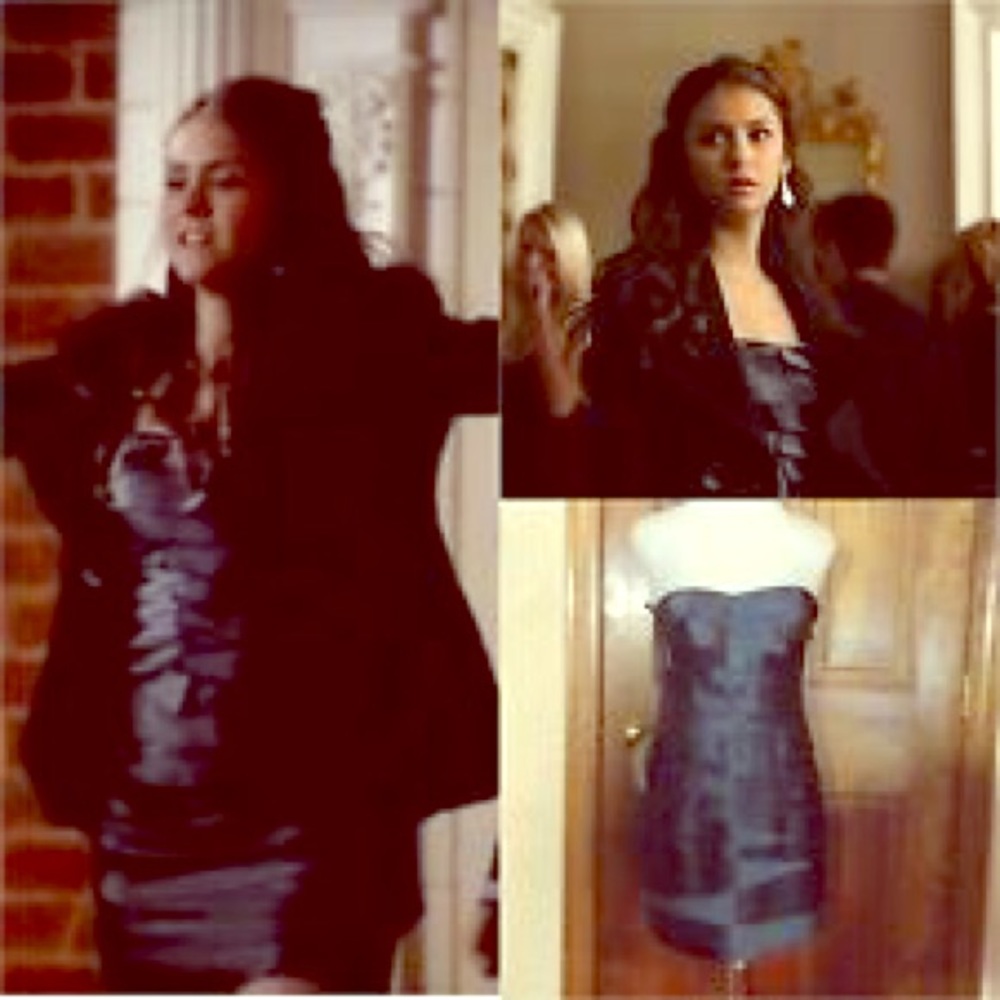 Bebe Tiered Dress Katherine Pierce Vampire Diaries