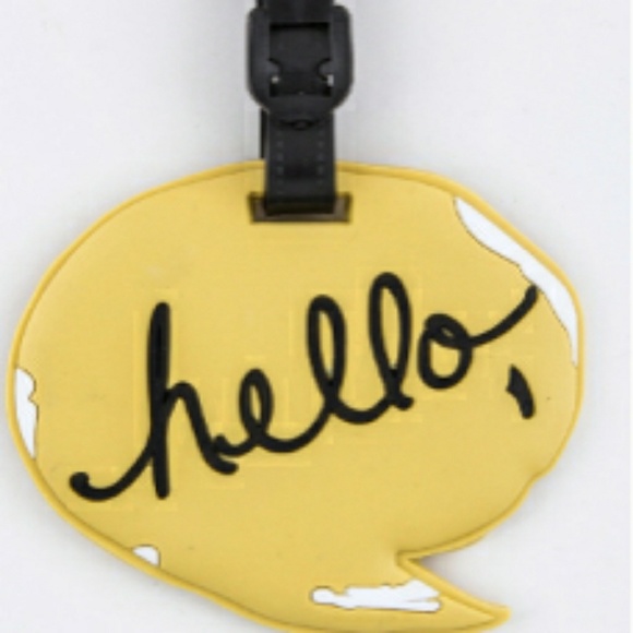 Accessories - Hello luggage tag