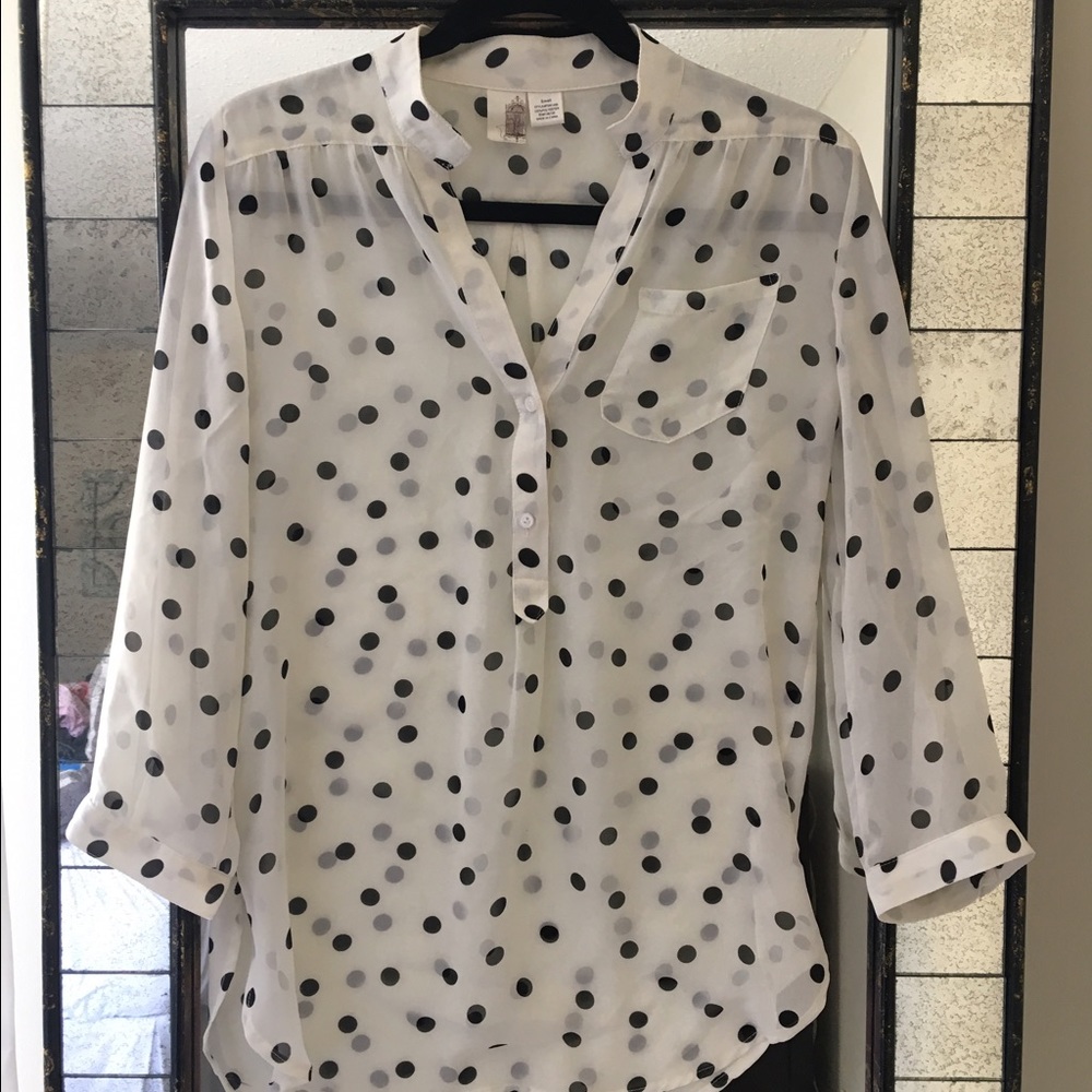 Polkadot Blouse