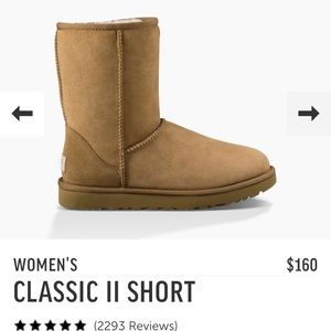 AUTHEBTIC UGG BOOTS!!! CHESTNUT