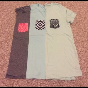 VS Pink Pocket Tshirts