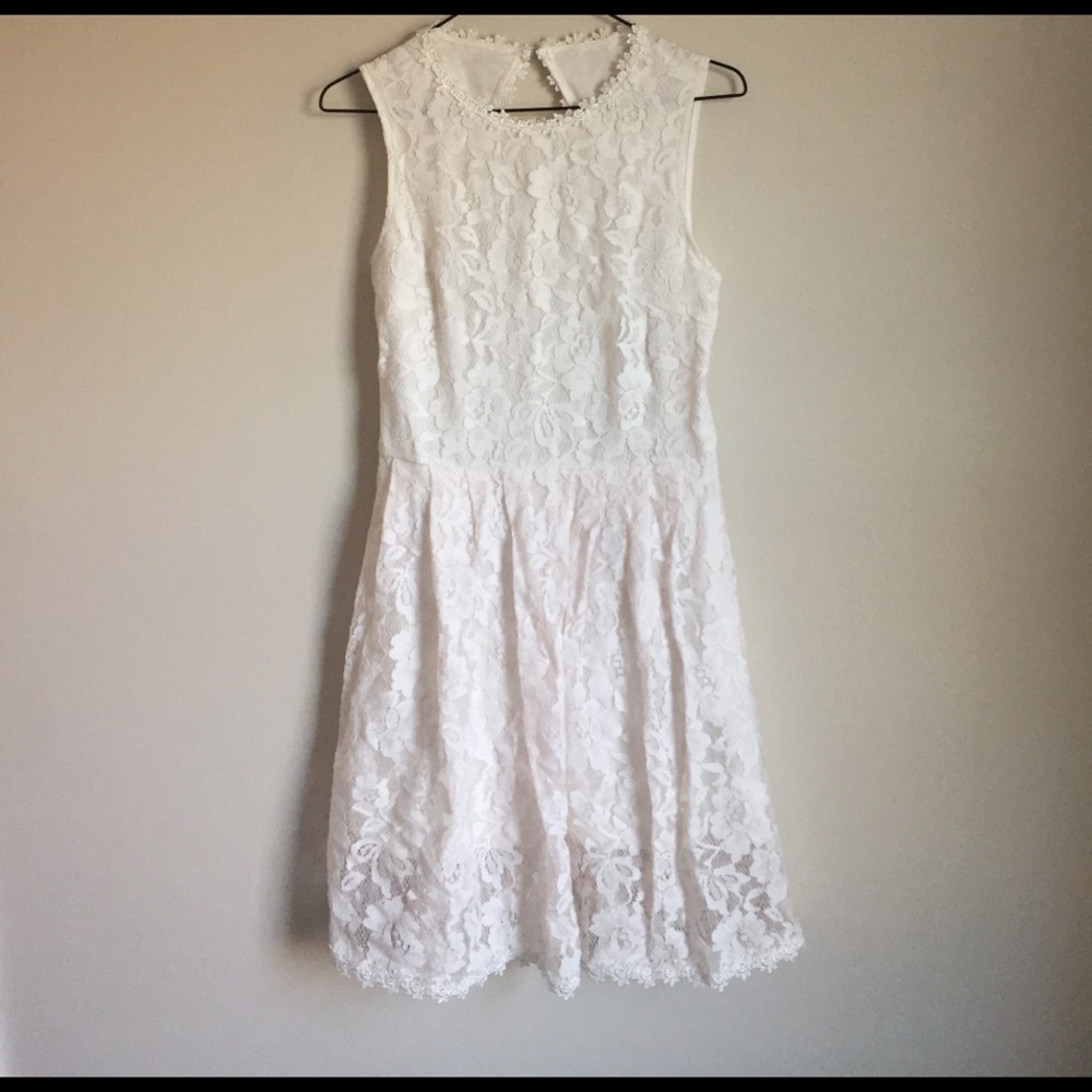 White Lace Dress