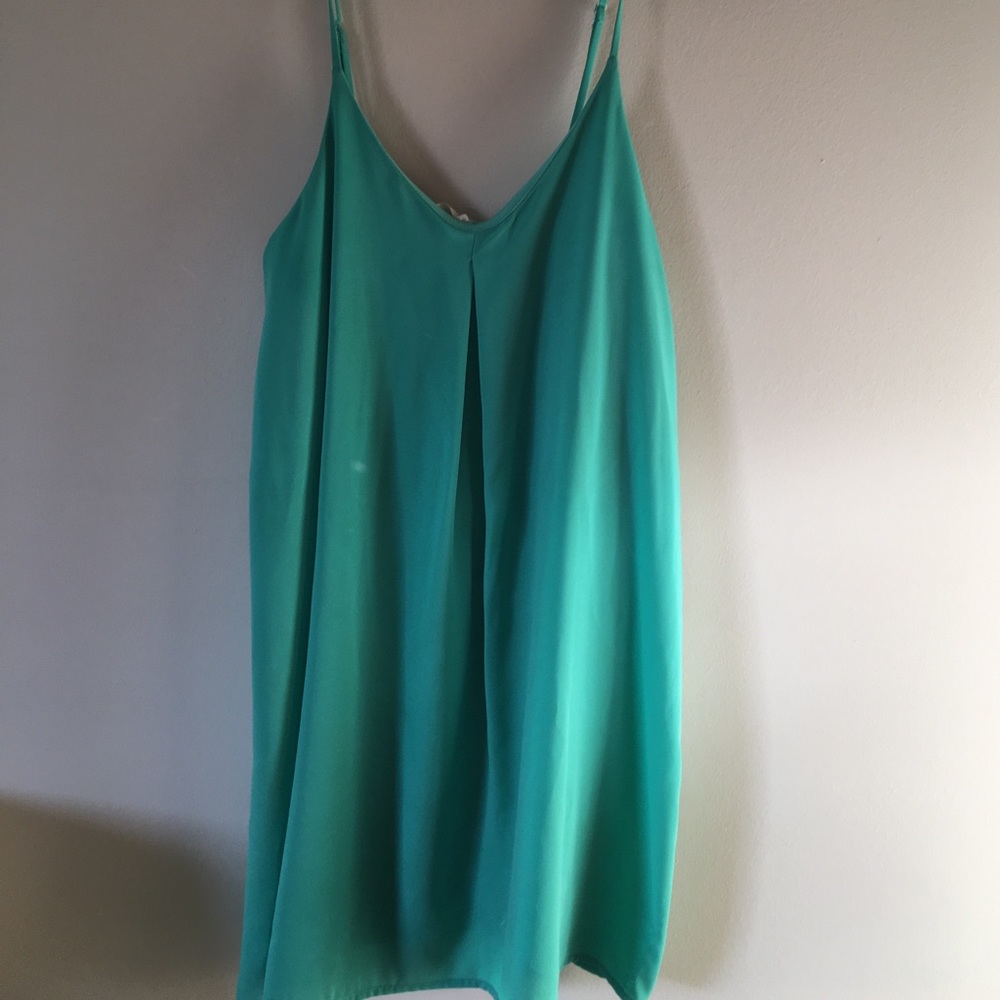 Teal dress
