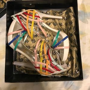 White RocaWear heels