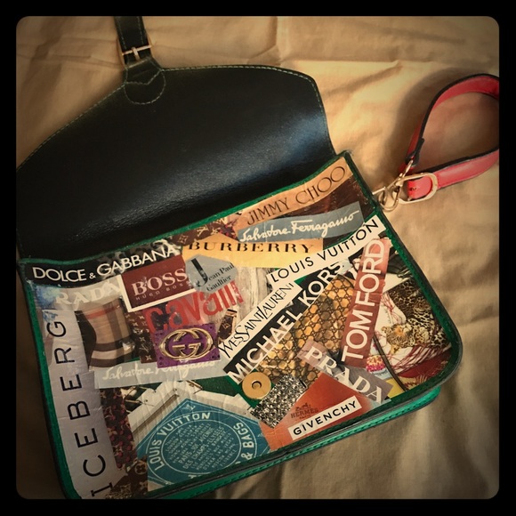 Vogue magazine inspired clutch purse. - Picture 3 of 4