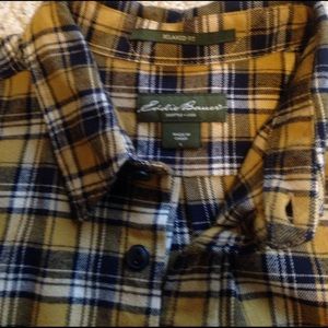 Eddie Bauer men's flannel L