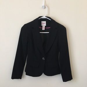 Black blazer