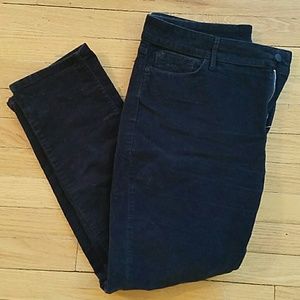 NYDJ Corduroy Leggings 16P Dark Grey