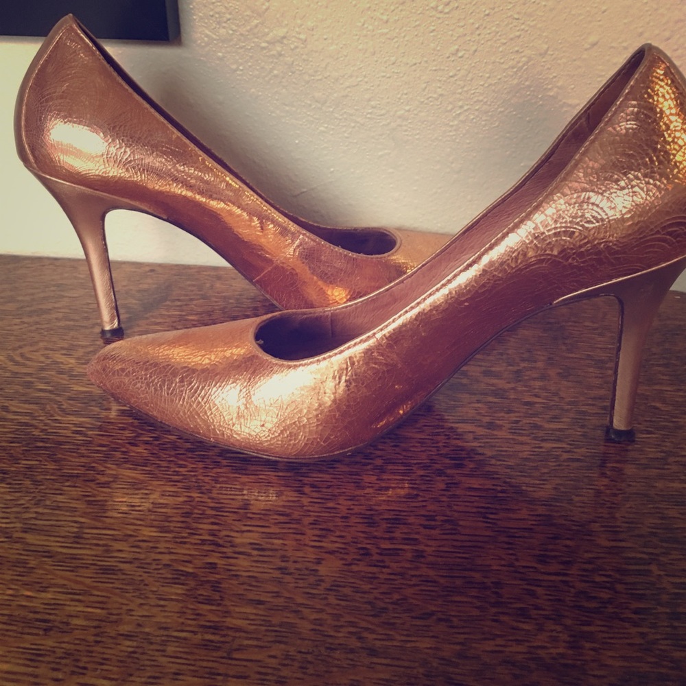 Corso Como Clemson Pump- crackled copper