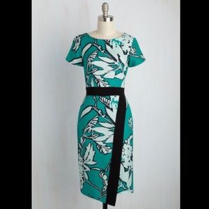 outline on the town dress