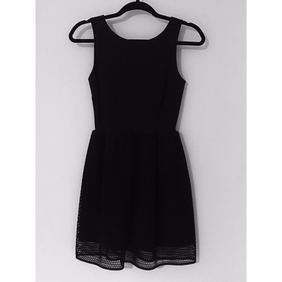 Little Black Fit and Flare Dress by Aqua - Picture 1 of 2