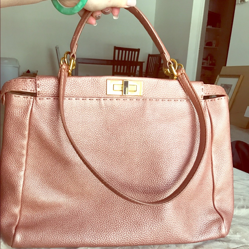 TRADED Fendi Peekaboo Selleria Custom