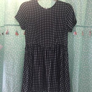 Amazing Checkered Fit and Flare Dress
