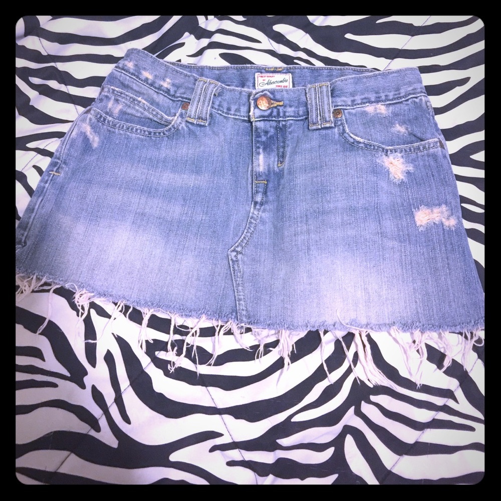 Cute Abercrombie Jean Skirt!