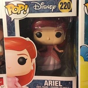 Little Mermaid Ariel Pink Dress Funko Pop