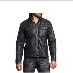 NEW AFFLICTION HOODED JACKET